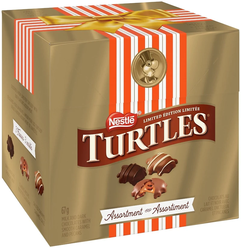 Chocolat NESTLÉ® TURTLES® à 3 saveurs assorties