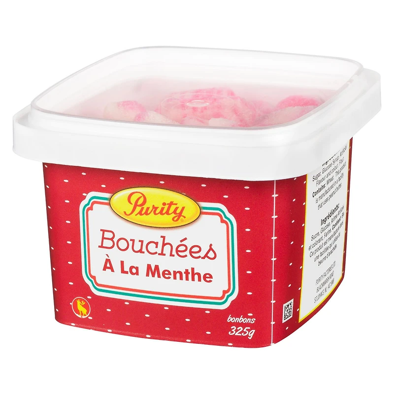 Bonbons à saveur de menthe poivrée Purity 325g