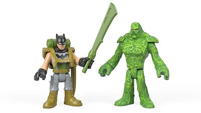 Imaginext DC Super Friends Coffret de 2 figurines Batman et Swamp Thing