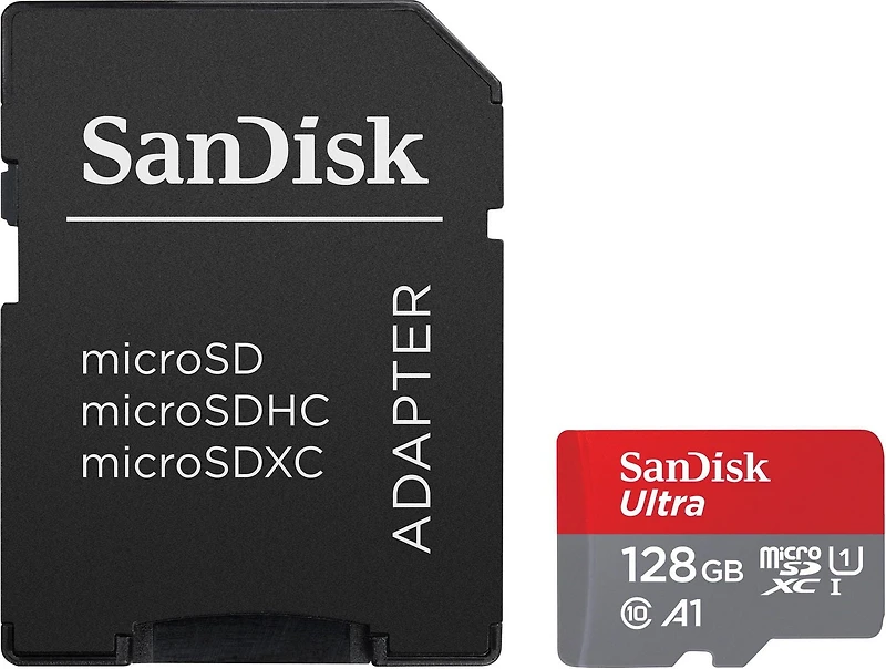 SanDisk 128GB Ultra® microSDXC ™ UHS-I memory card, The SanDisk Ultra microSD