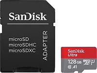 SanDisk 128GB Ultra® microSDXC ™ UHS-I memory card, The SanDisk Ultra microSD