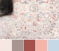 ECARPET Efes Traditional Area Rug for Living Room, Bedroom, Dining Entrance, Hallway and More