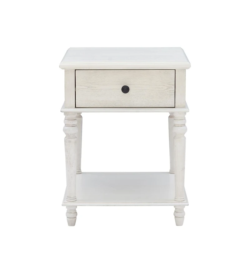 Rivera Side Table, White