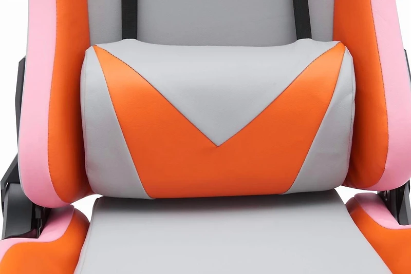Chaise de Jeu Zoya, Gris/Orange