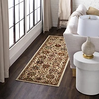 Mohawk Home Radnor Cream Woven Polyester Area Rug