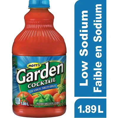 Mott's Garden Cocktail Faible en sodium 1,89 l