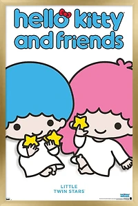 Hello Kitty and Friends: Hello - Little Twin Stars Feature Series Wall Poster with Pushpins