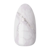 KISS ImPRESS Press-On - 30 faux ongles, moyens Ongles à coller.