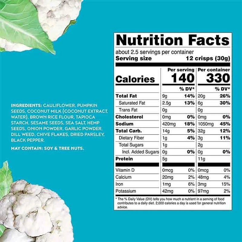 HPSN CAULIFLOWER ORG