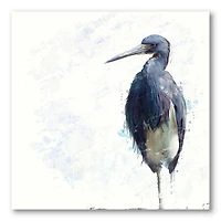 Designart Oiseau Héron tricolore Art mural sur toile