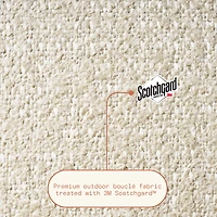 Beautiful Wicker Outdoor Reversible-Top Storage Ottoman/Coffee Table & Cover by Drew Barrymore, Brown/Porcini