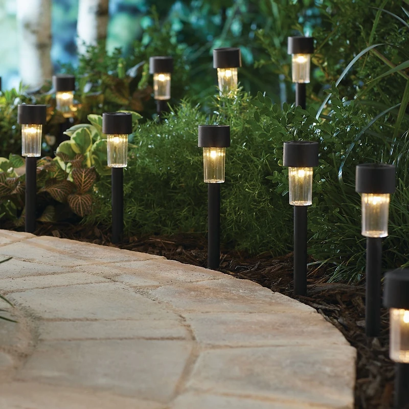 Mainstays Classic Column Pathway Light, MS 2L SOLAR PATH LIGHT