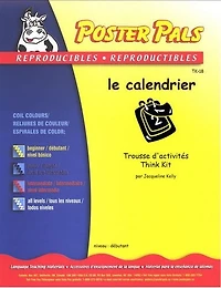 Trousse d'activités Reproductibles pour la classe de FLS - le calendrier