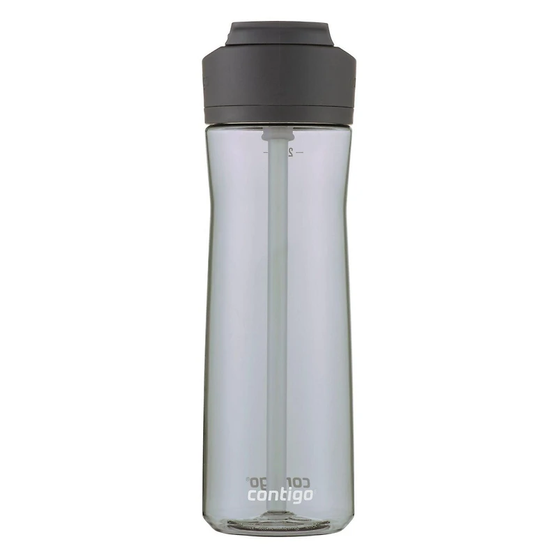 Contigo Ashland 2.0 Leak-Proof Water Bottle with Straw and Carry Handle, BPA-Free, Dishwasher Safe, Sake, 24 oz (709 ml)