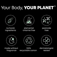 Serviettes U by Kotex Security Maxi, super longues, sans parfum 44 Unités