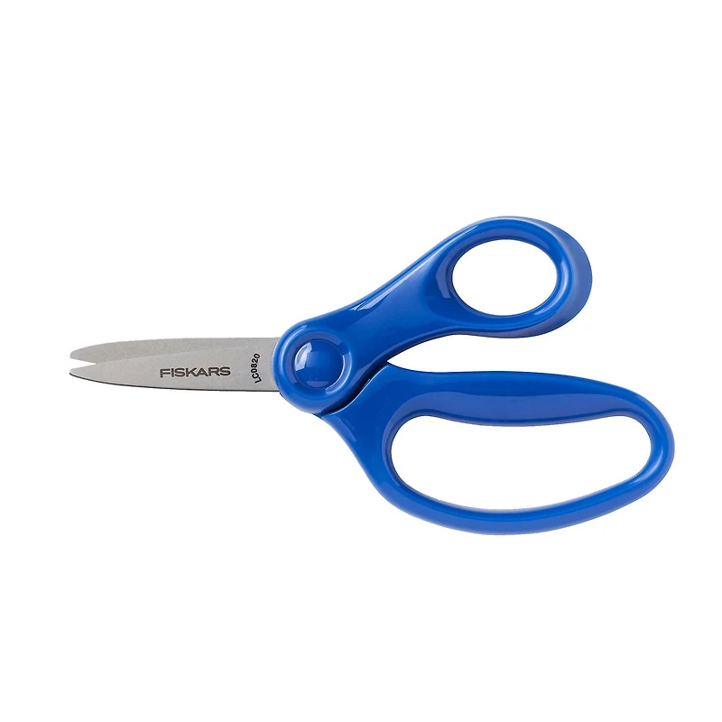FISKARS 5IN KIDS POINTED SCISSORS BLUE, POINTED TIP BLUE