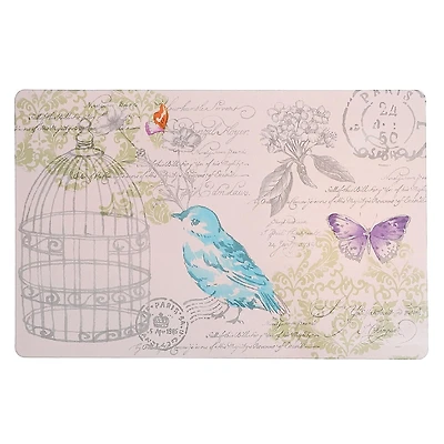 IH Casa Decor Plastic Placemat Birdcage - Set of 12