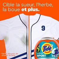 Capsules de détergent à lessive Tide Power Pods avec Febreze Sport, fraîcheur Febreze avec Sport Odor Defense 45CT