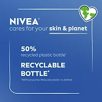 NIVEA Nourishing 72-Hr Hydrating Body Lotion, Body Milk with Hyaluronic Acid, 625 mL, 625 mL