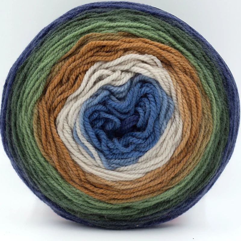 Lion Brand Yarn Mandala Multicolor Light DK Acrylic 3 Pack Yarn