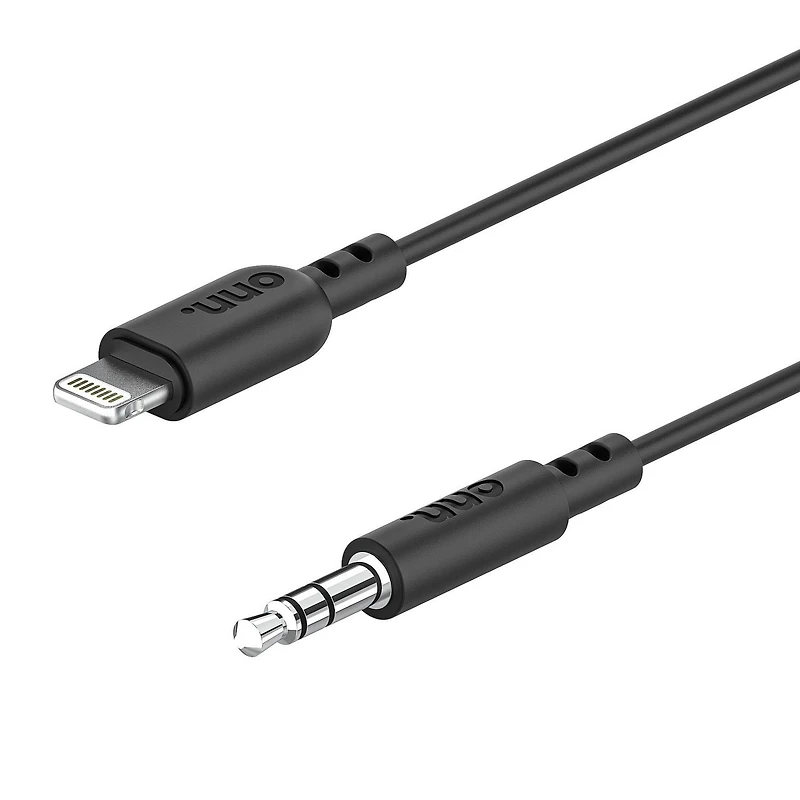 Câble Lightning vers AUX 3,5 mm de 91,4 cm/3 pi onn. Conçu pour Apple