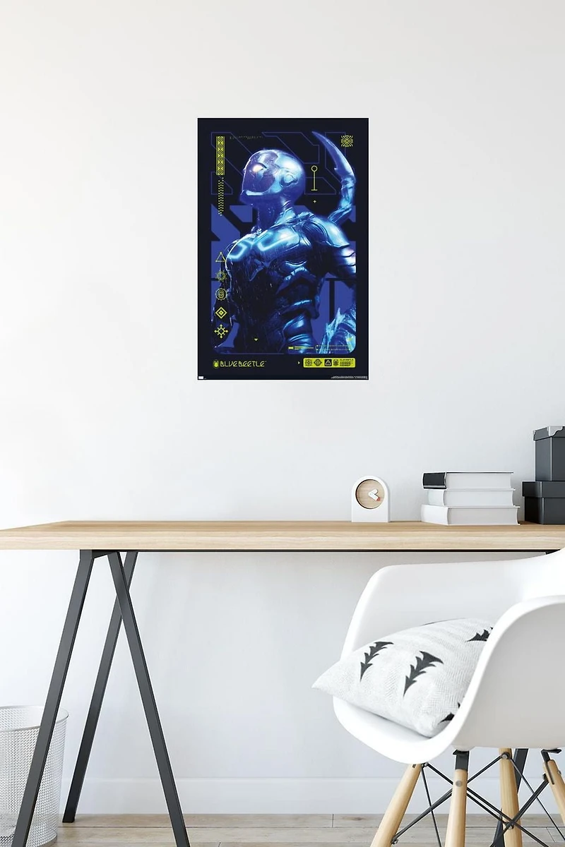 DC Comics Movie Blue Beetle - Biotech Wall Poster, 22.375" x 34"