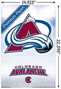 NHL Colorado Avalanche - Logo 17 Wall Poster