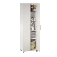 Systembuild Evolution Camberly 24" Utility Storage Cabinet, Graphite Gray