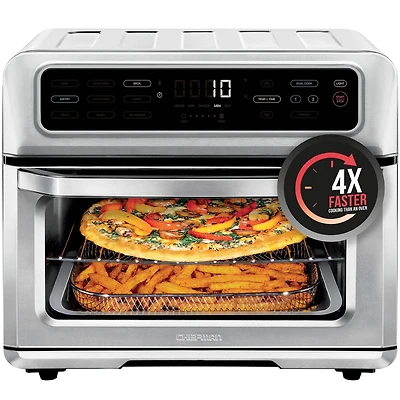 Chefman Toast-Air Air Fryer + Oven, Stainless Steel, 20 Liters