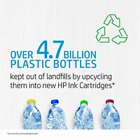 HP 63 Black & Tri-colour Original Ink Cartridges, 2-Pack (L0R46AN), Black