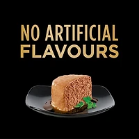 Sheba Bistro Perfect Portions Salmon & Chicken, Savoury Salmon & Tuna and Signature Seafood Adult Wet Cat Food Paté Variety Pack, 24x75g