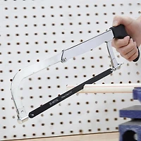 Swiss Tech 12" Steel Hacksaw, Bi-Metal Blade