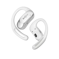 Shokz OpenFit Air, Véritable Sans Fil, Microphone Intelligent Intégré, Blanc