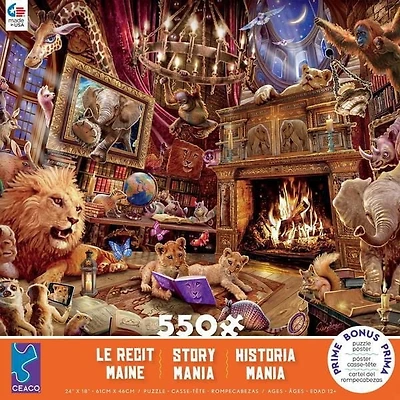 Le Recit Manie puzzle 550 pièces CEACO