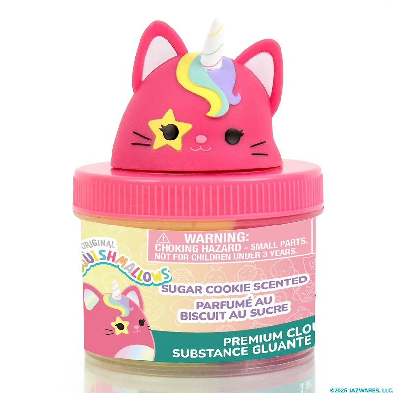 Original Squishmallows™   Slime nuage de qualité supérieure, Paquet de 2, Ingred & Sienna