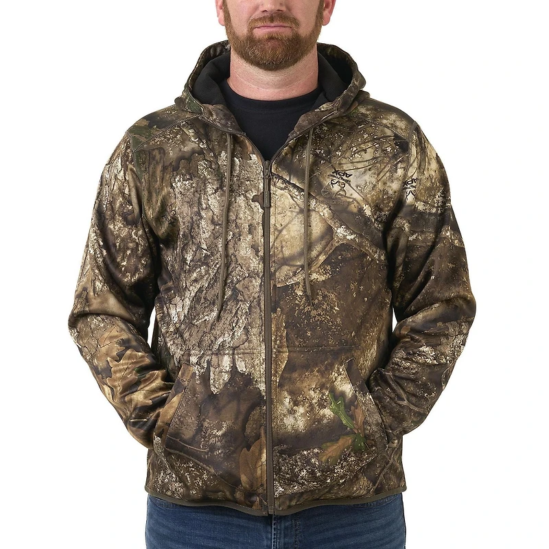 Chandail à capuchon à glissière toute longueur pour hommes Realtree APX Tailles M à 2TG