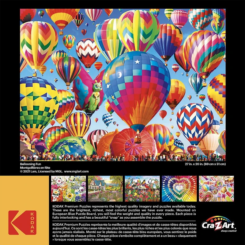 Kodak 1000 Piece Puzzle - Ballooning Fun