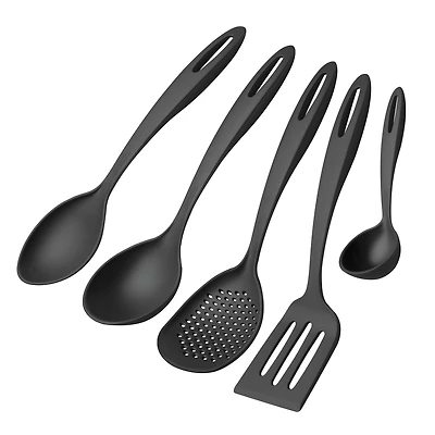 Tramontina Every Chef Nylon 5 Pc Utensils Set in Black