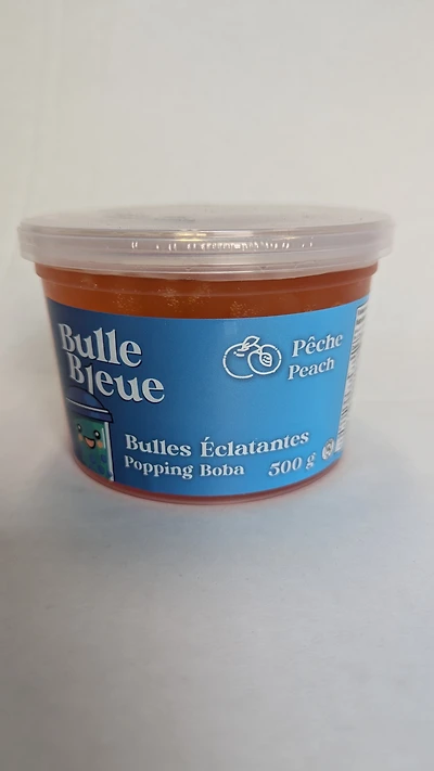 Popping Boba Peach, Bulle Bleue Popping Boba Peach