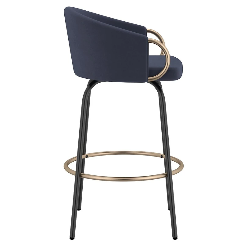 Set of 2 Contemporary Counter Stool