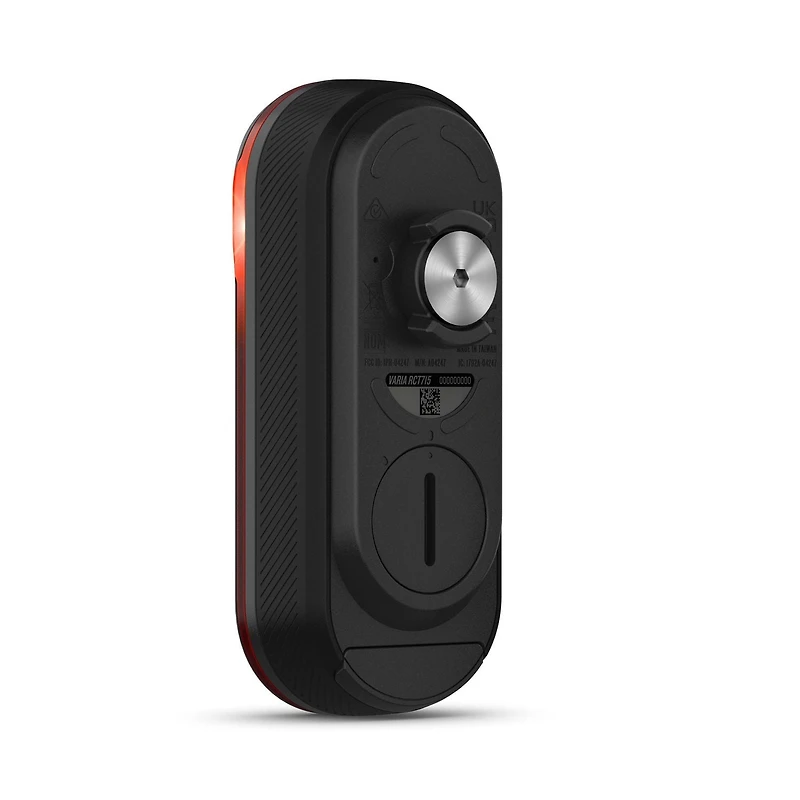 Feu arrière Garmin Varia™ RCT715 avec caméra radar pour vélo - Noir
