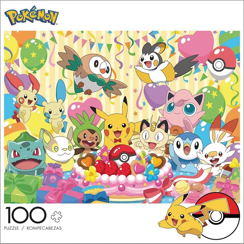 Buffalo Games - Pokemon - Celebration - 100 Piece Jigsaw Puzzle