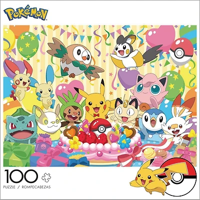 Buffalo Games - Pokemon - Celebration - 100 Piece Jigsaw Puzzle