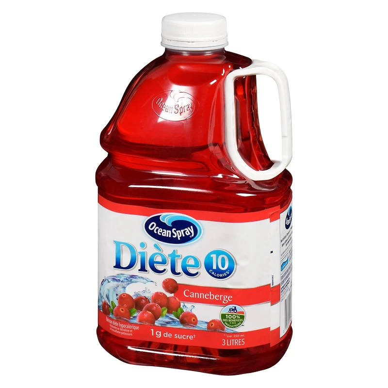 Ocean Spray Diet Cranberry Low Calorie Beverage, 3L