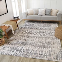 Rug Branch Cadence Animal Print Indoor Area Rug, Brown Beige, Modern - Living Room, Bedroom, Dining Room, and Kitchen<br>