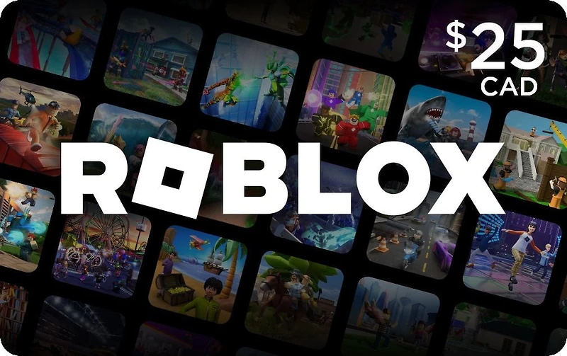 eCarte cadeau digitale Roblox $25 [inclut un article virtuel gratuit]
