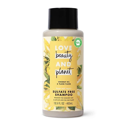 Love Planet Beauty Coconut Water and Ylang Ylang Shampoo