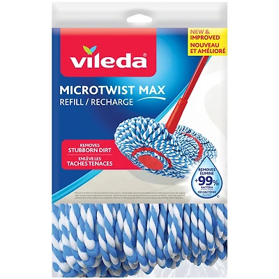 Vadrouille MicroTwist MAX de Vileda Tête de vadrouille XL 18'