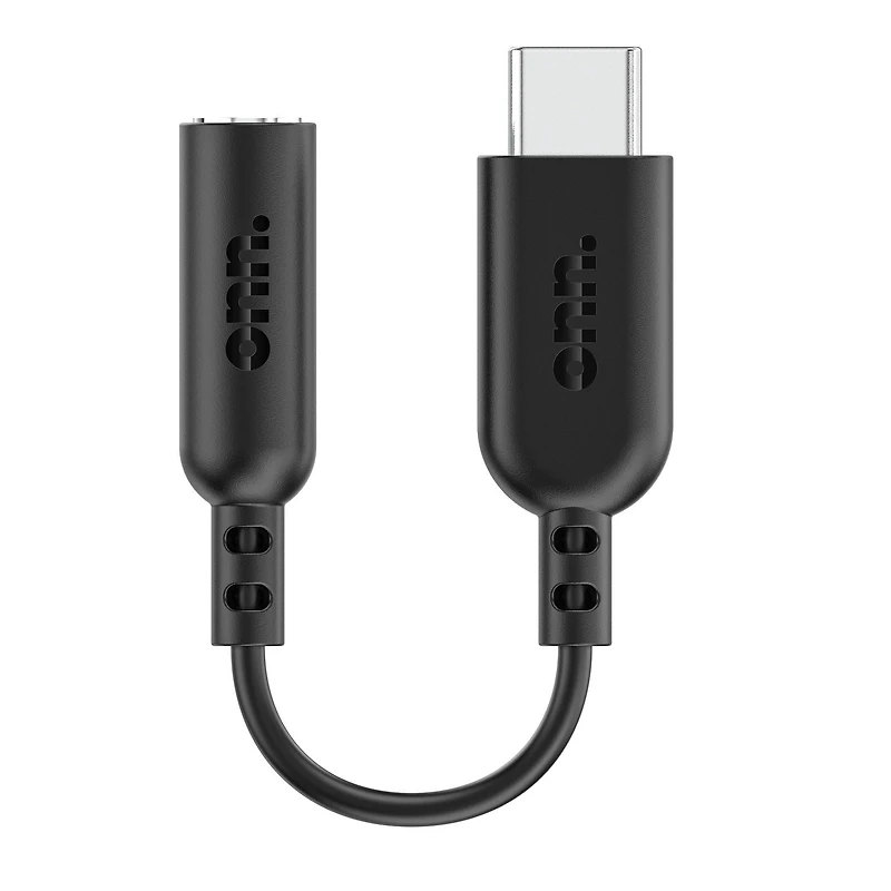 Adaptateur auxiliaire USB-C vers 3,5 mm de Onn.