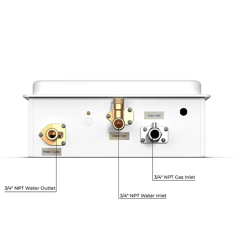 6GPM WATER HEATER - FRENCH